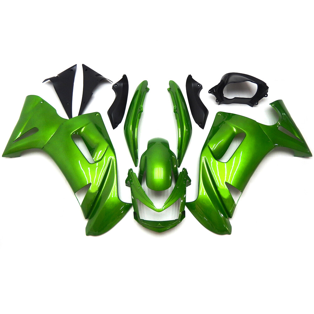Gloss Black Motor Bodywork For Kawasaki ER-6F Ninja 650r 2006 2007 2008 Fairings