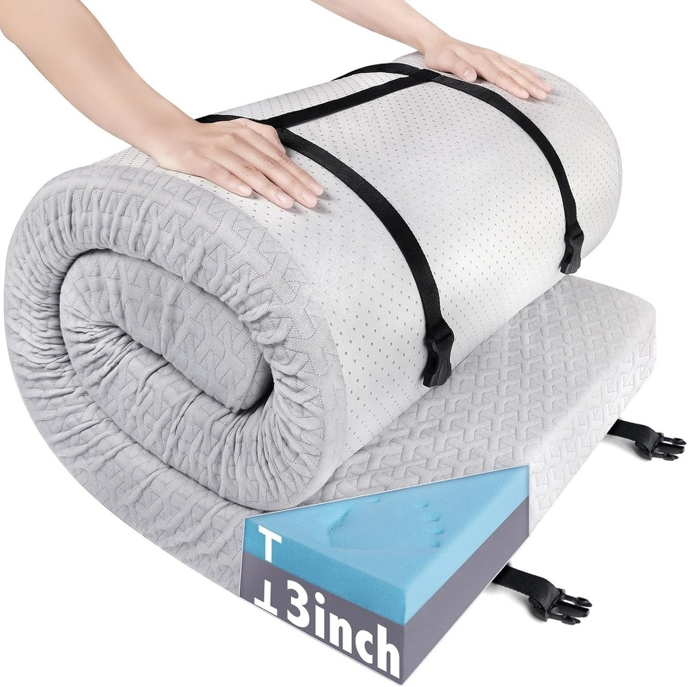 Memory Foam Camping Mattress Pad 3