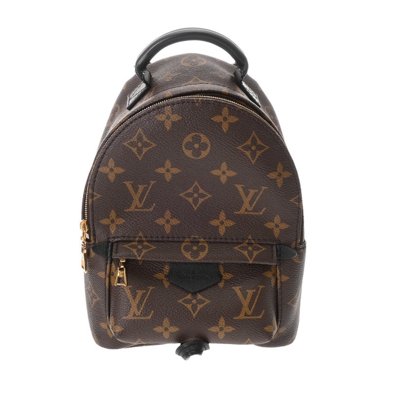 Louis Vuitton Monogram Palm Springs Mini Backpack Brown Canvas M44873 for Women