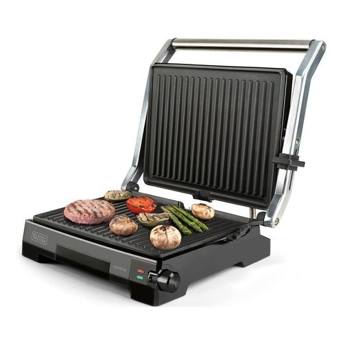 Black & Decker Stainless Steel Electric Grill
