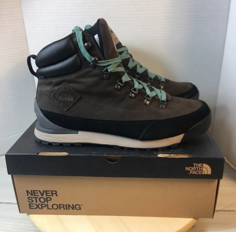 The North Face Back to Berkley IV Leather Waterproof Hiking Boots Men Size 10.5