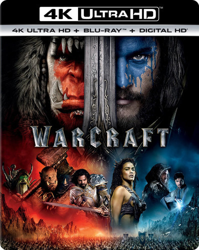 Warcraft [New 4K UHD Blu-ray] With Blu-Ray, UV/HD Digital Copy, 4K Mastering,