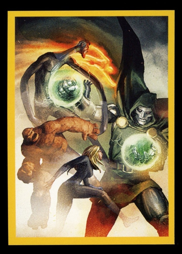 THING / INVISIBLE WOMAN vs DOCTOR DOOM 2021 Marvel Versus Sticker #126 *Qty