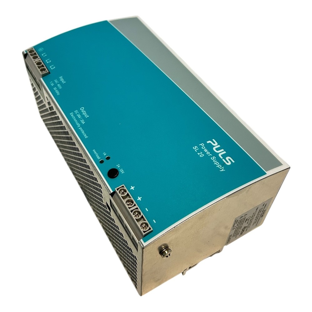 PULS Power Supply 24V SL20.300 20A 480W DIN-Rail 3AC 400V Industry