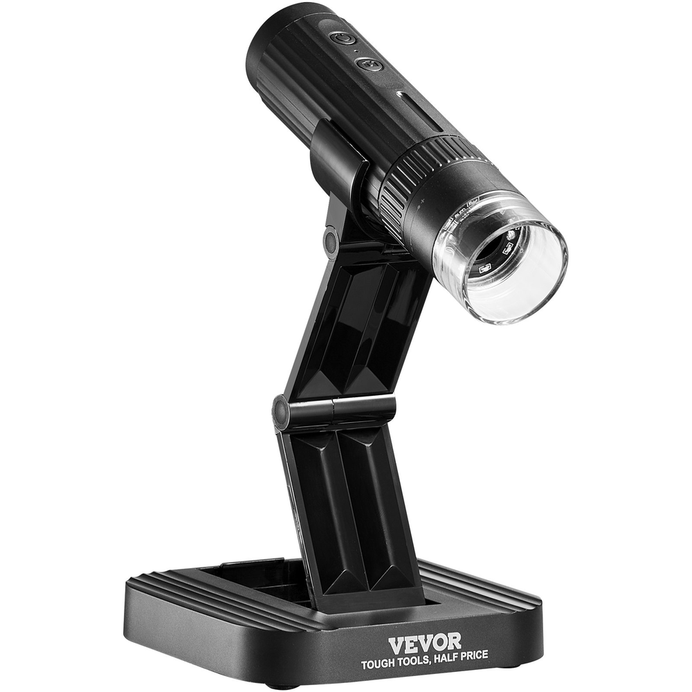 VEVOR Wireless Digital Microscope 50X-1000X 1080P HD WiFi Mini Coin Microscope