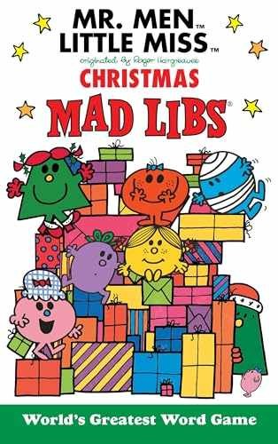 Mr. Men Little Miss Christmas Mad Libs (Mr. - Paperback, by Mad Libs - Very Good