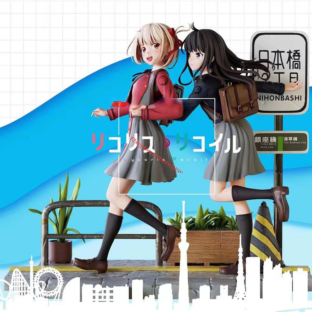 ABsinthe Studio Lycoris Nishikigi Chisato 1/6 Resin Statue Model Deluxe Edition-image