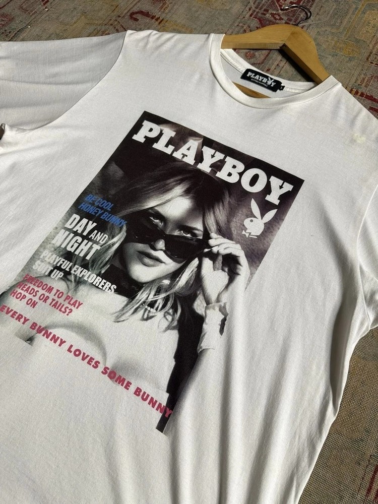Remake Hysteric Glamour x Playboy basic style Unisex T shirt vtg S-5XL