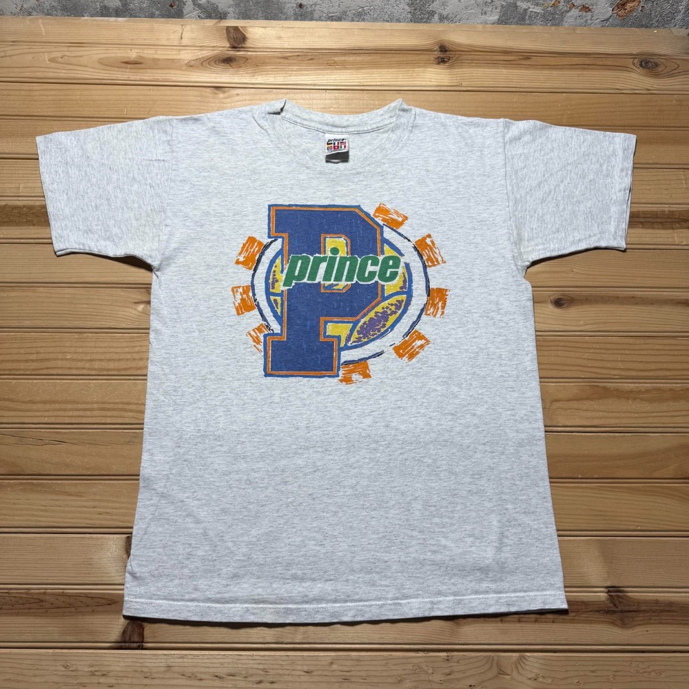Vintage 90s Prince Tennis Performance Apparel Sportswear Athletic T-Shirt Large