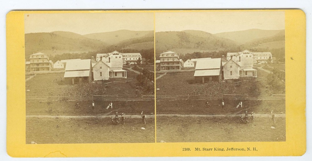G2361~ NEW HAMPSHIRE – Jefferson & Starr King c1870s Stereoview #2109-Kilburn
