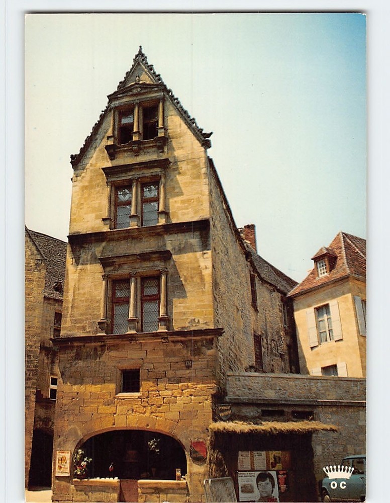 Postcard L Hôtel de Maleville Sarlat France