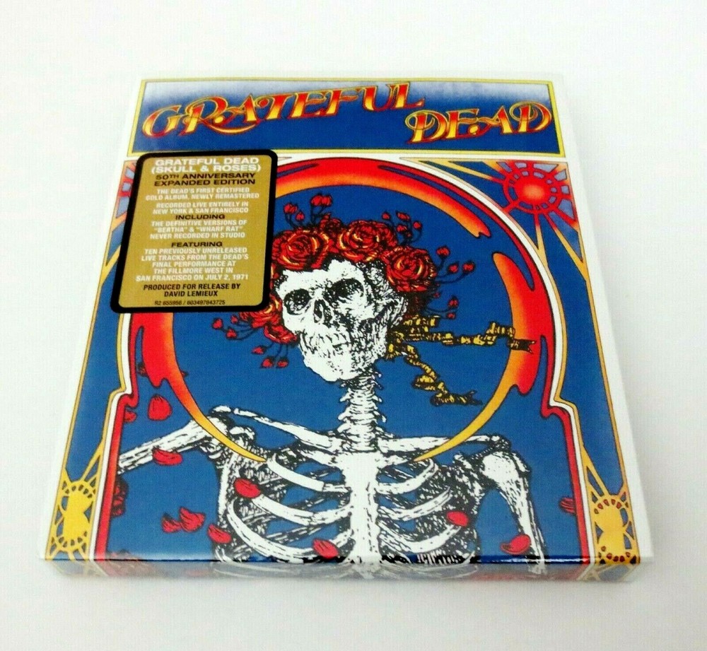 Grateful Dead Skull & Roses 1971 Remastered Expanded 2-CD 50th Anniversary CD