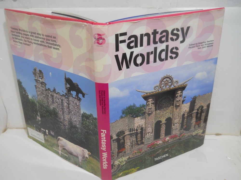 Fantasy Worlds by Maizels, John ~Oversize HC/DJ  Amazing Illustrations~ Free S&H