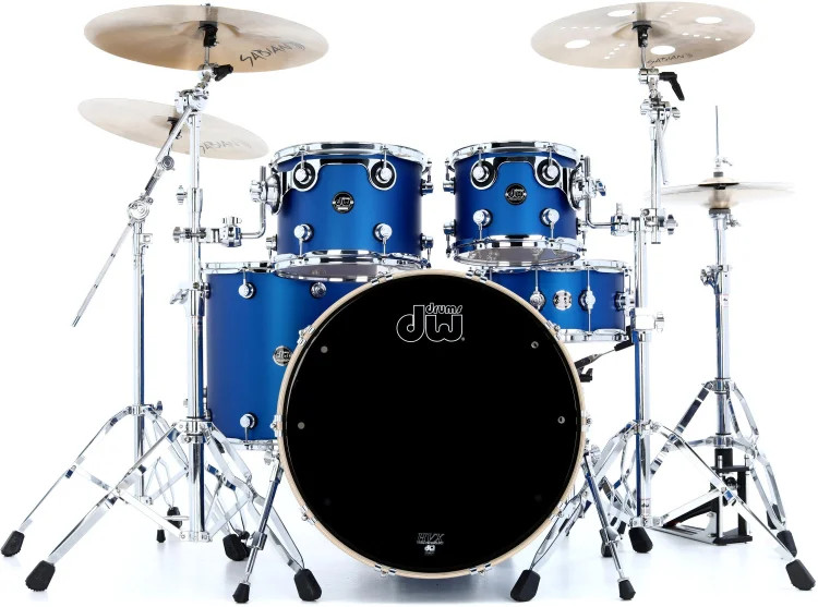 DW Performance Series 4-piece Shell Pack - Deepwater Hard Satin, Sweetwater