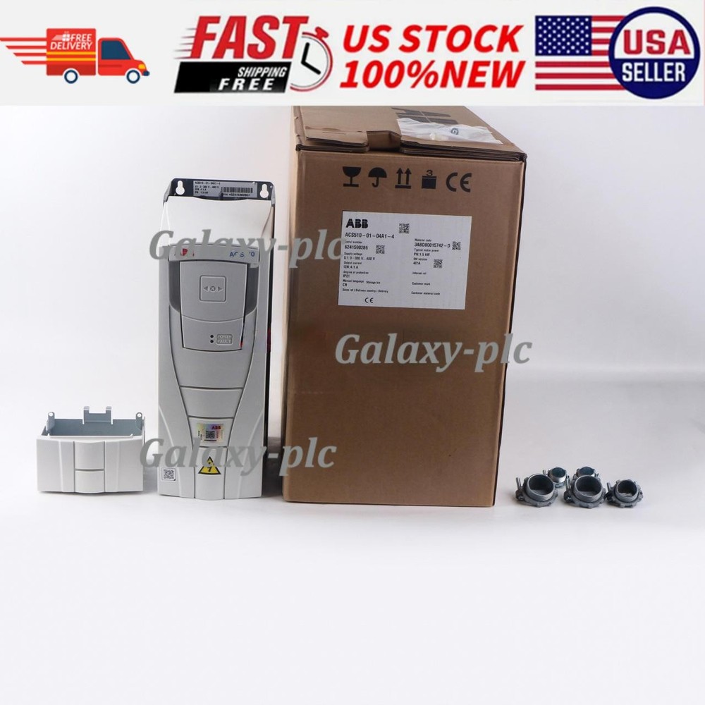 ACS510-01-04A1-4 New ABB Inverter ACS5100104A14 Fast Shipping 1pcs No Keypad