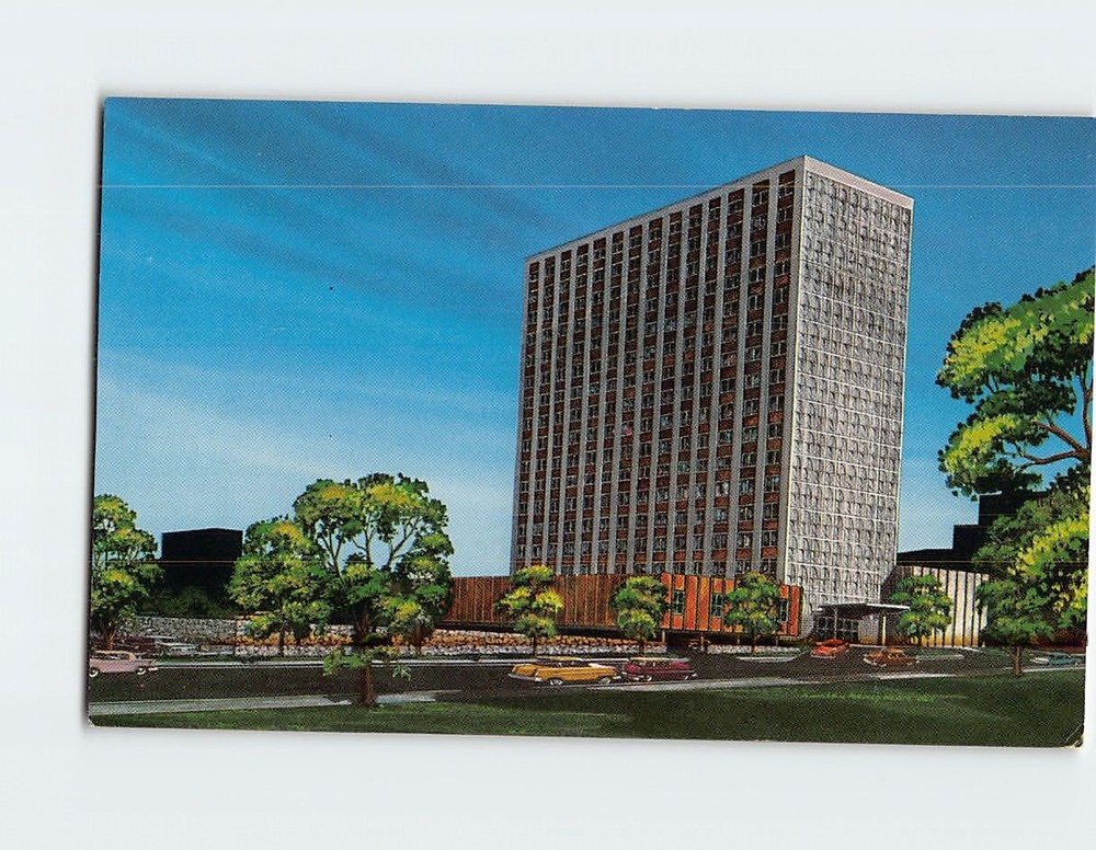 Postcard The Colony Hotel Clayton Missouri USA