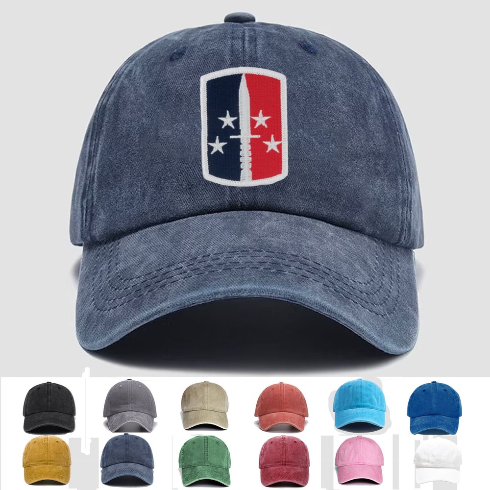 Custom Embroidered Hat 189th Infantry Brigade, Veteran Cap, Trucker Hat, Gift