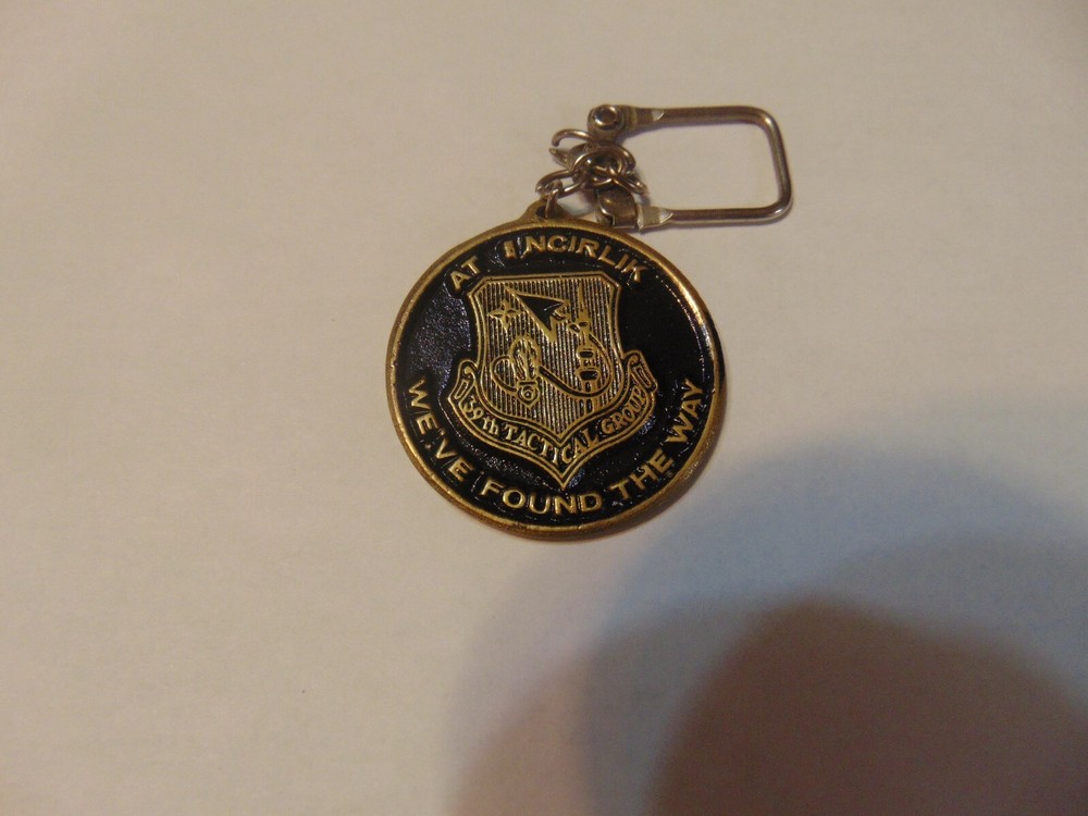 CHALLENGE COIN EXTREME RARE OLDER INCIRLIK AIR BASE TURKEY 39TH TACTICAL GROUP