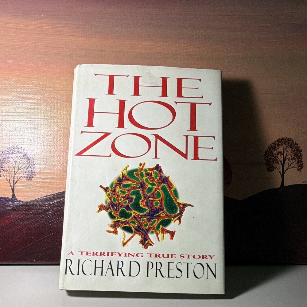 Richard Preston The Hot Zone Hardcover 1994 Random House Dust Jacket Ebola