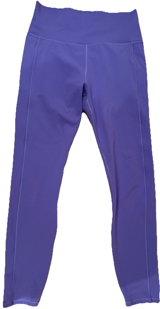 Vuori Womens Studio Pocket Leggings 7/8 in Ultra Violet Lavender Size M