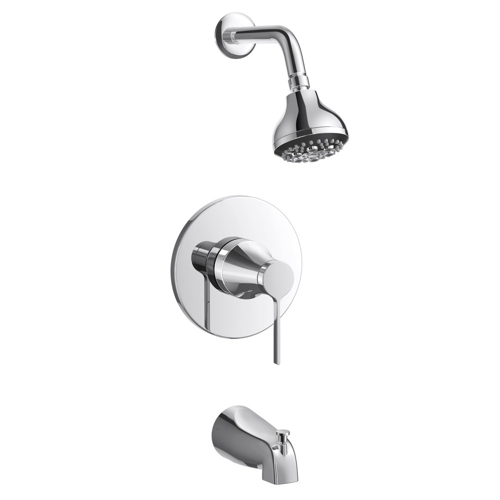 PROFLO PF3930G Spiers Tub and Shower Trim Package - Chrome