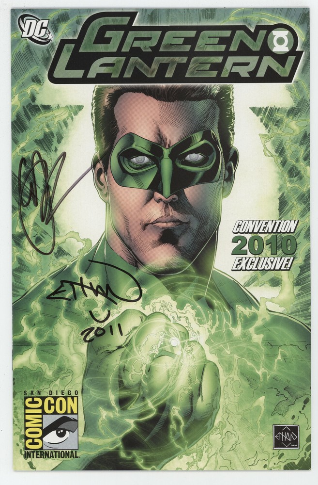 Green Lantern 18 DC 2007 NM- 1st Lyssa Drak GGA Star Sapphire Signed Geoff Johns