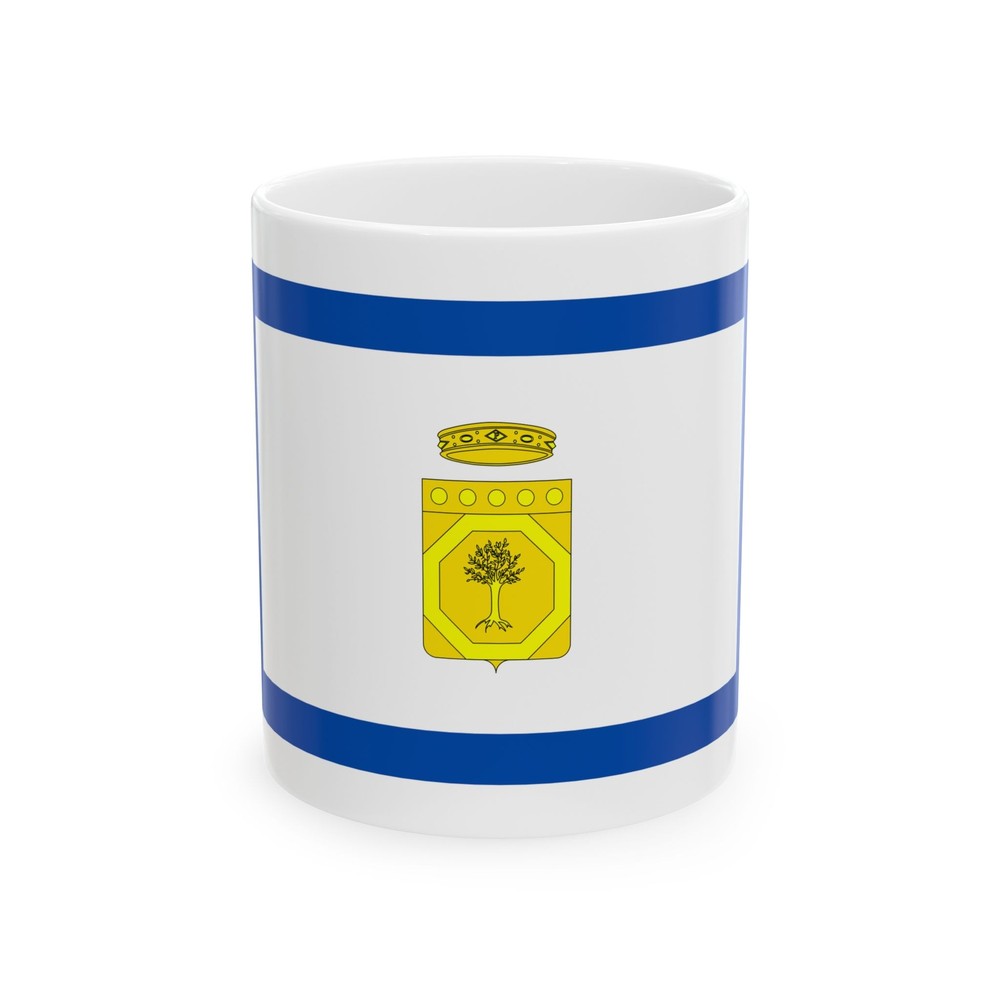 Apulia Italy 1998-2002 Flag White Coffee Mug