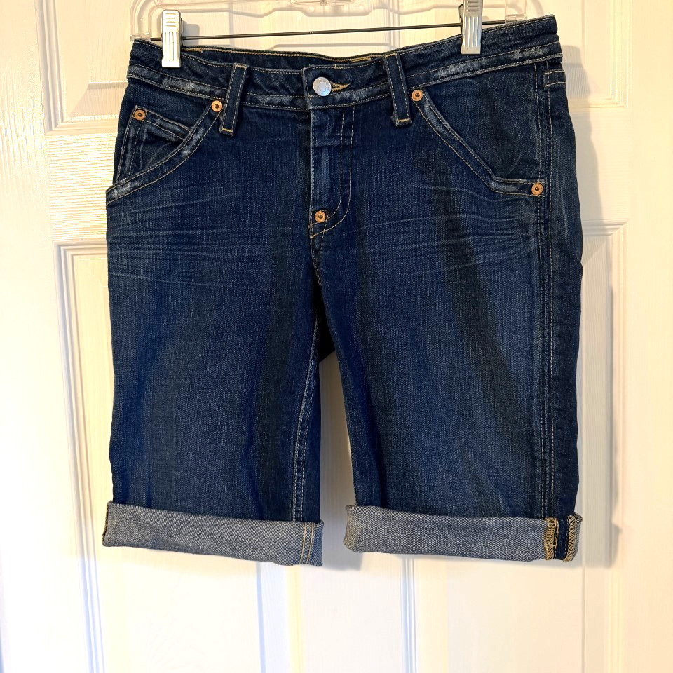 Hudson Denim Jean Womens Shorts Cutoffs Distressed Size 29