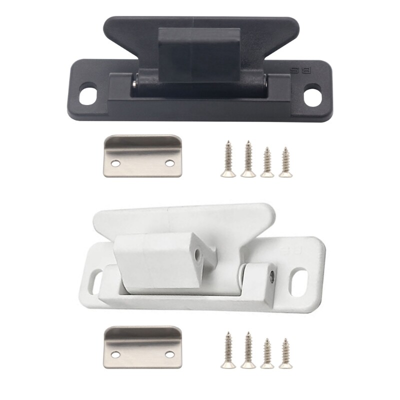 Car Cabinet Latches Lock Cabinet Door Catch Holder Nylon for Campers Yacht