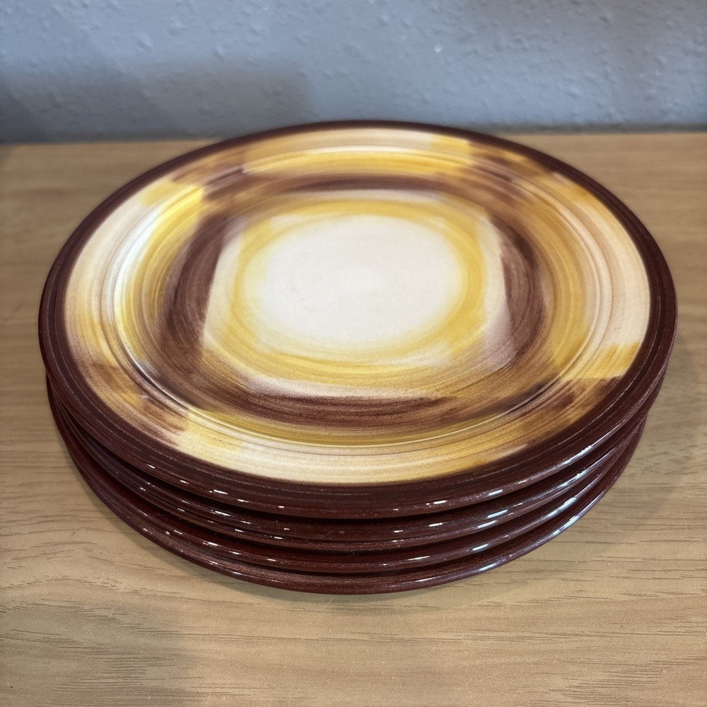 Vernonware “Organdie” Dessert Salad Plates 7.5” Inch (Set of 5 Vintage)