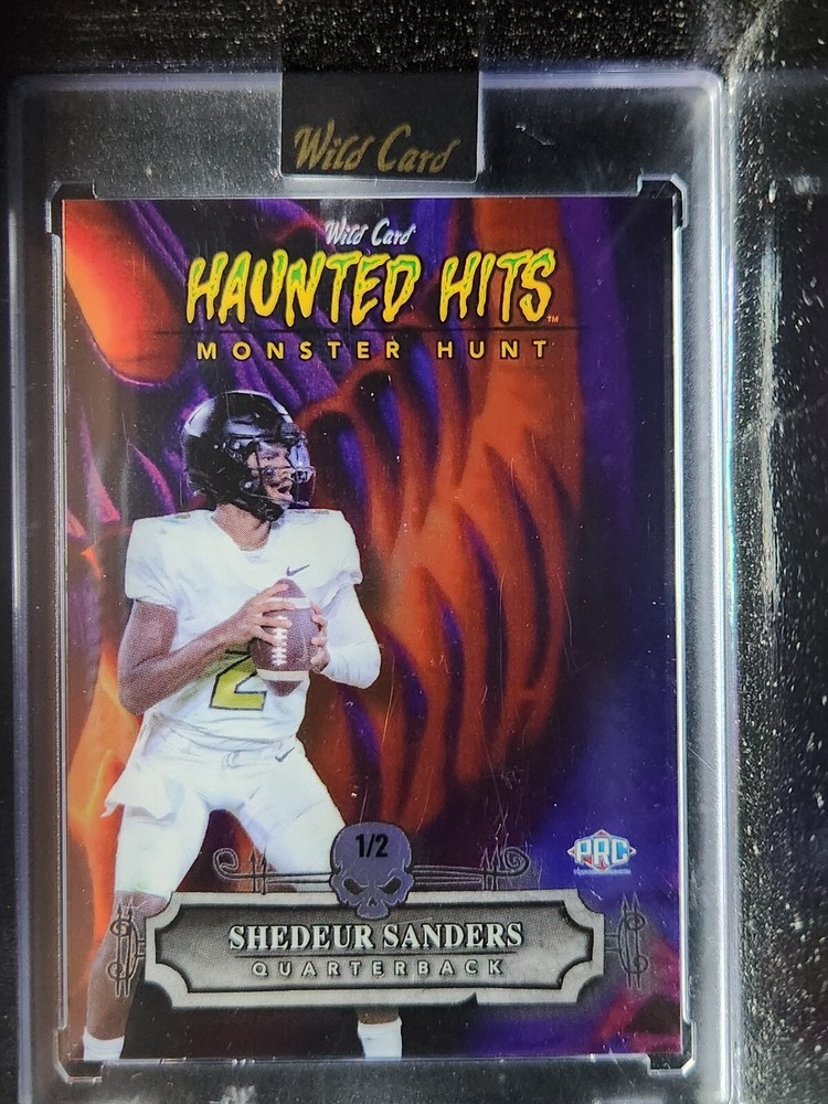 Shedeur Sanders 2024 Wildcard Haunted Hits #HHP-SS PRC /2
