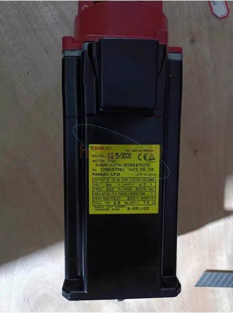 1PCS Used FANUC servo motor A06B-0374-B588#7075