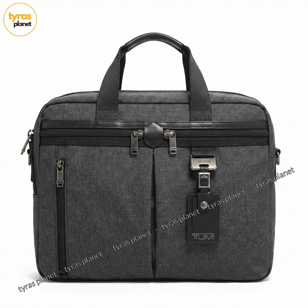 Tumi Briefcase Shoulder Bag 2 Way Crossbody Densmore Men's fef45c59bea653709a14