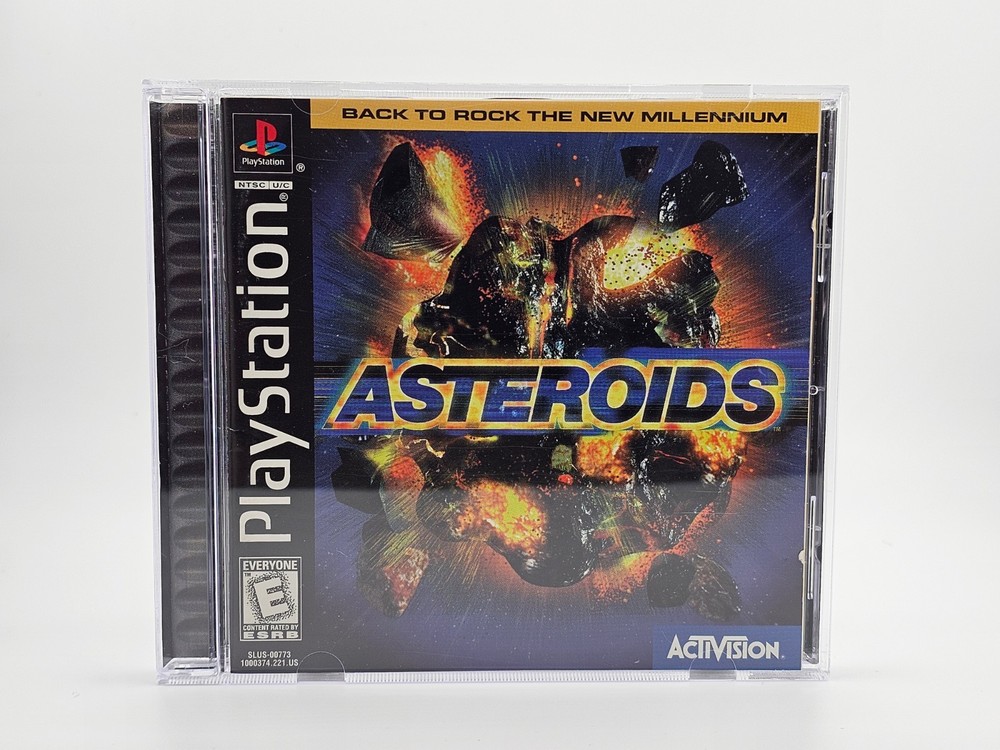 Sony Playstation 1 PS1 Asteroids CIB Cleaned & Tested