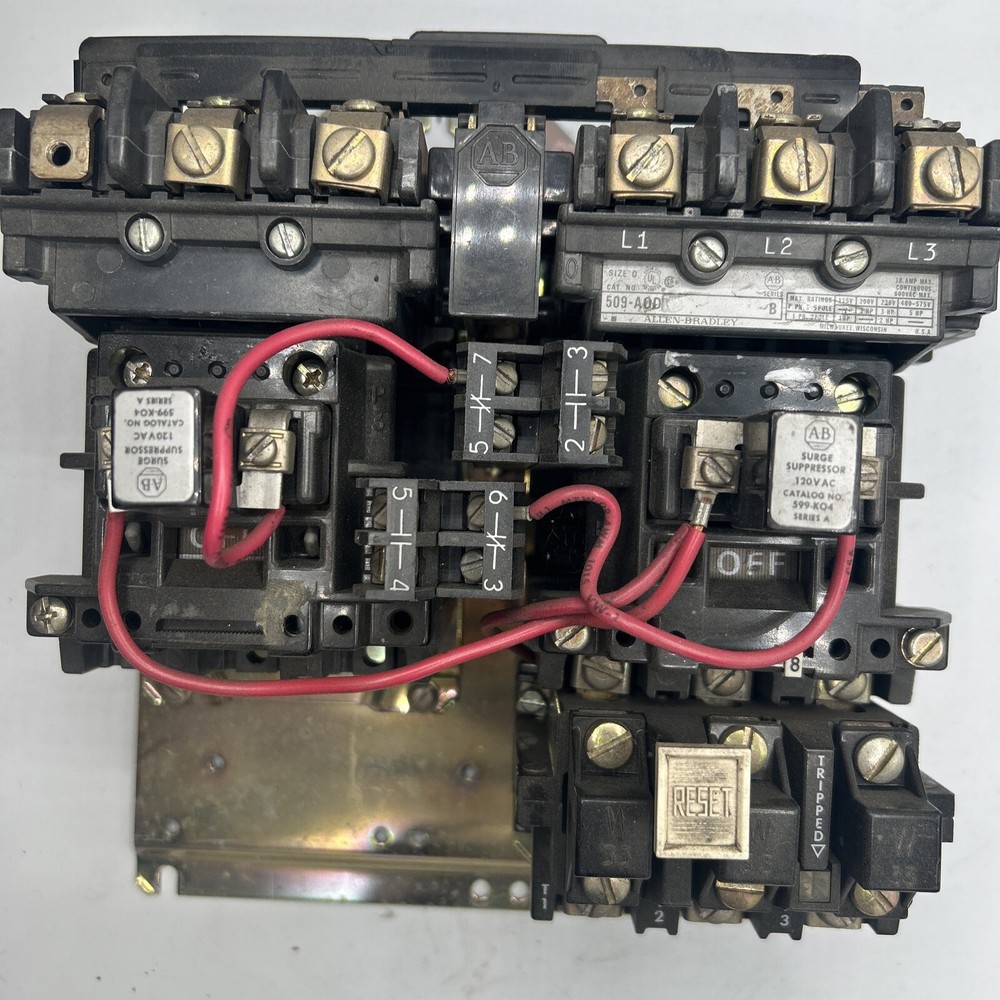 2 Allen Bradley Starter 509-A0B/ Nema A500
