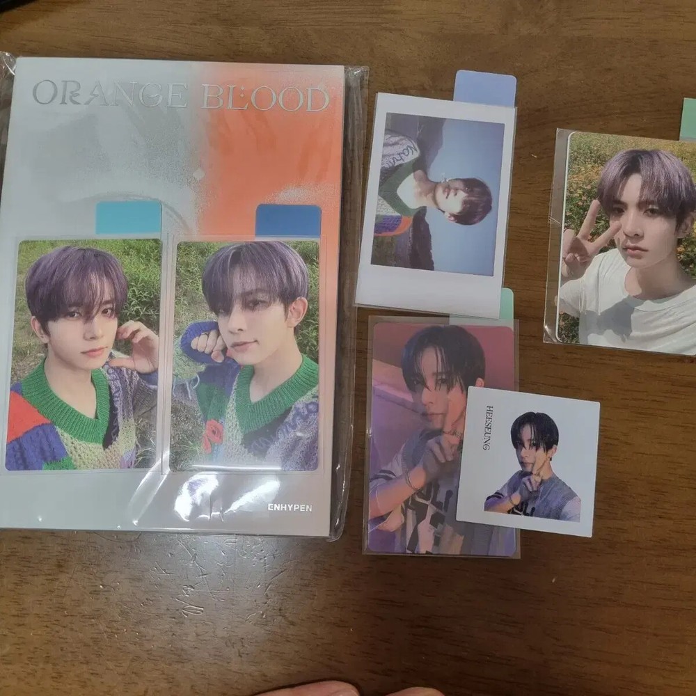 Enhyphen Hee Seung Orange Blood Foca Album Batch
