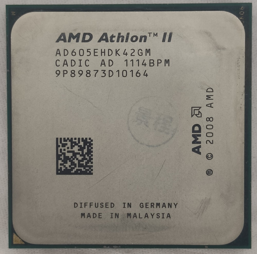 AMD Athlon II X4 605E CPU Quad Core 2.3 GHz (AD605EHDK42GM) Socket AM3 Processor
