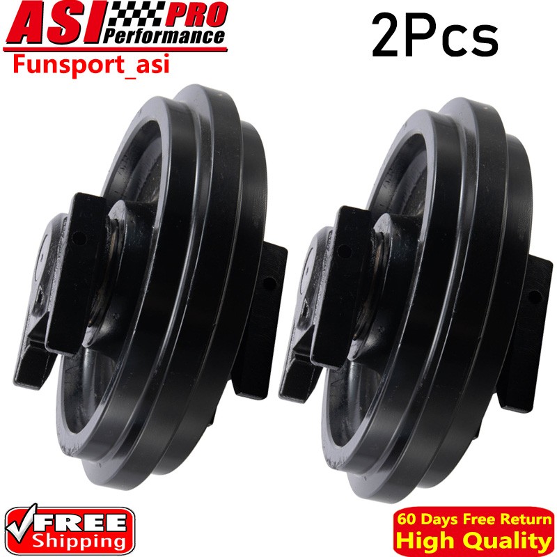 2 Pcs FRONT IDLER fits Bobcat 325 328 331 331D 331E 331G 334 334,430 6808137