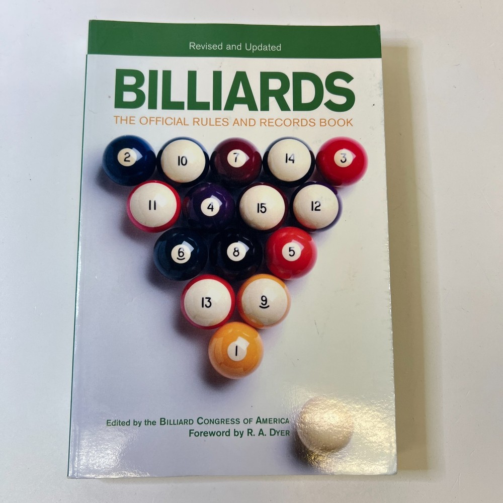 Billiards, Revised and Updated: The Official Rules And Records Book