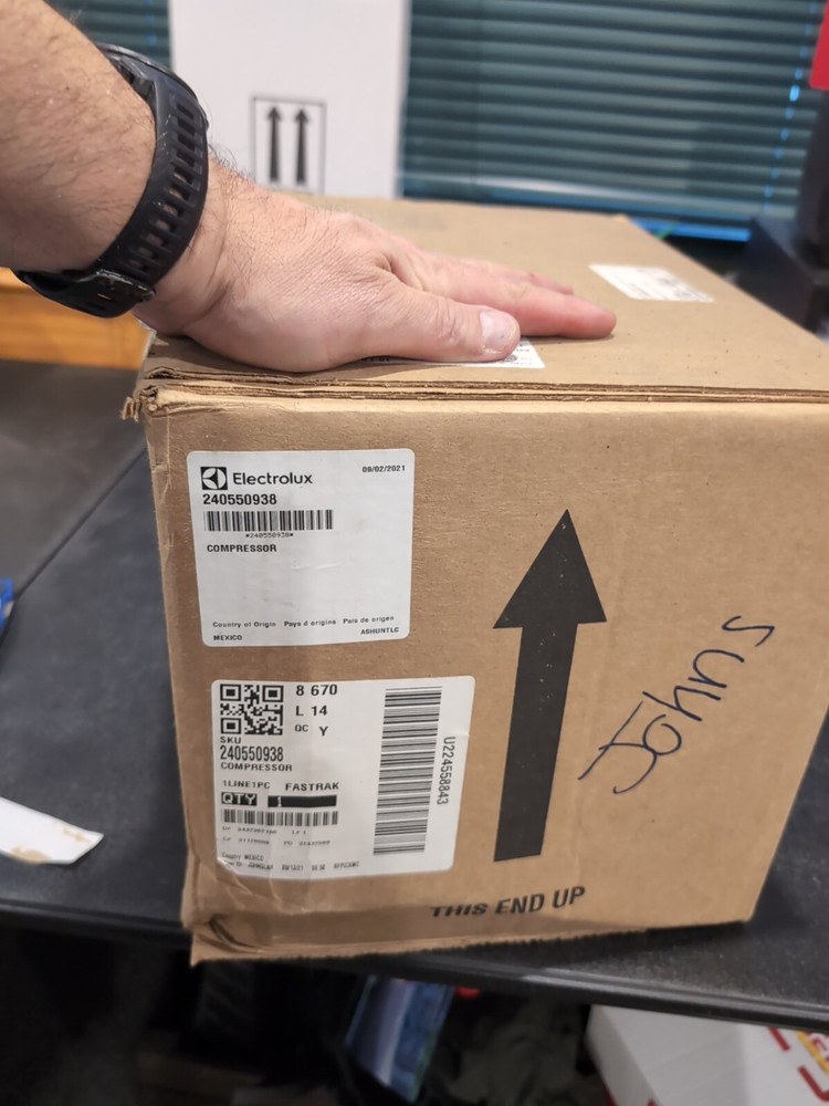 Electrolux Frigidaire Crosley OEM Refrigerator Compressor 240550938