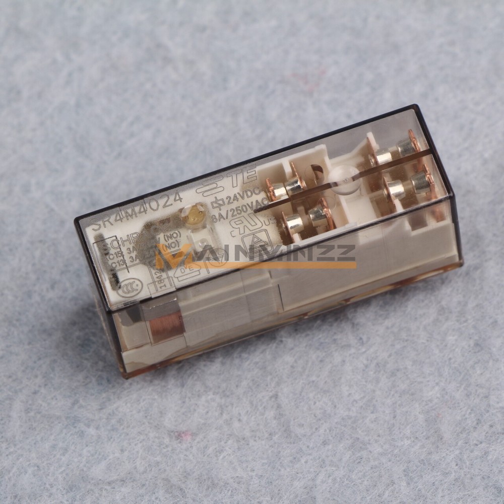 NEW 1PC SR4M4024 Safety Relay 8A 24VDC 10 Pins TE