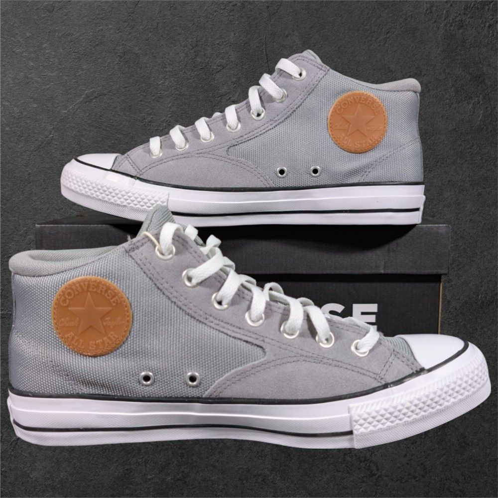 Converse CTAS Malden Street Mid Sneaker Men's 10.5 Grey Honey Shoes