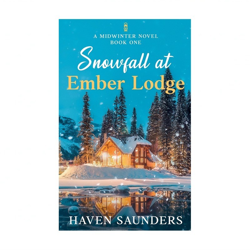 Snowfall at Ember Lodge