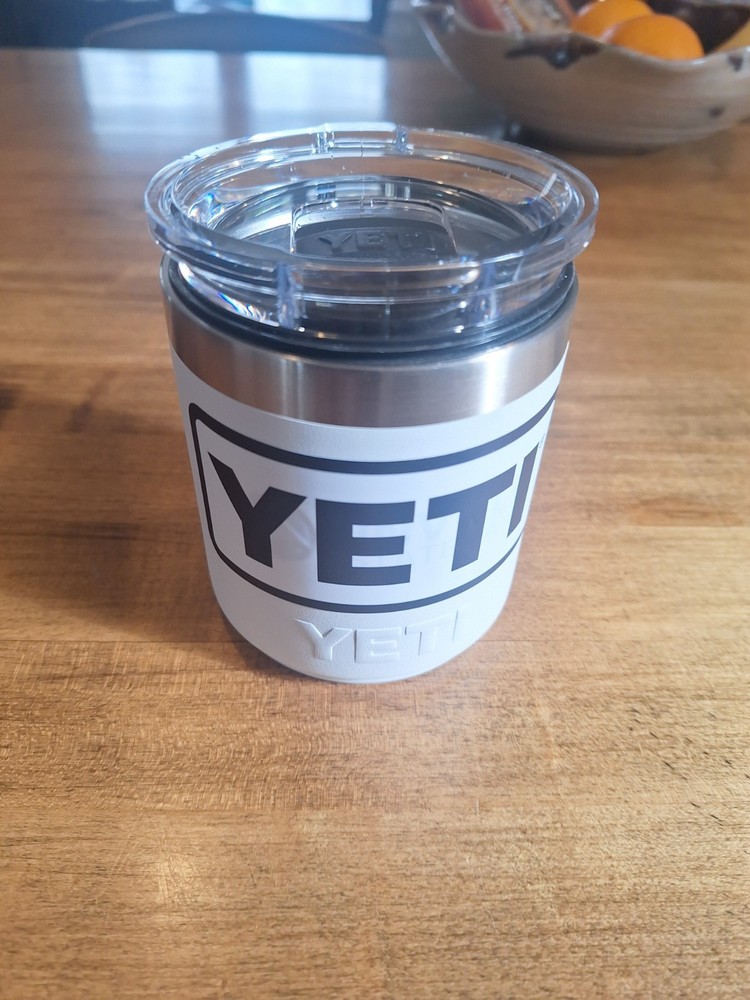 yeti rambler 10 oz tumbler white