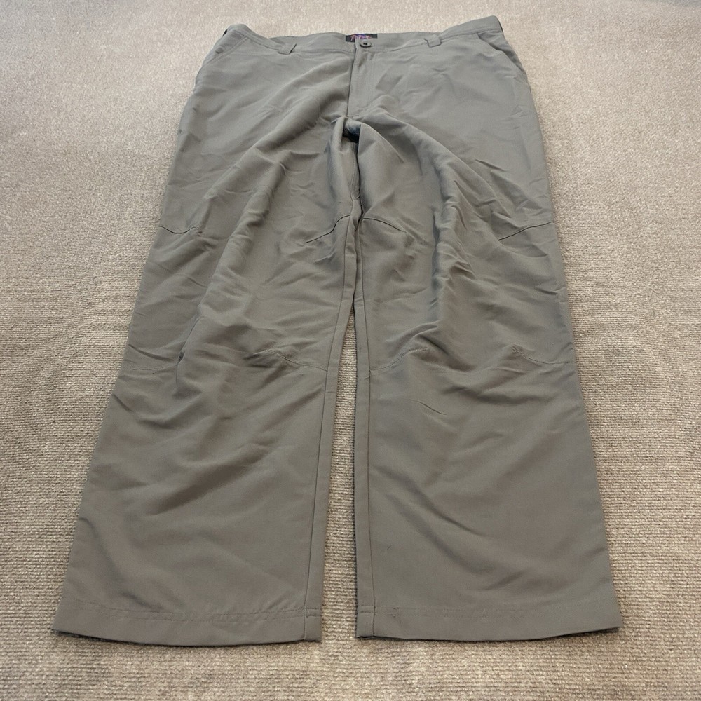 Rail Riders Pants Mens 40x30 Gray Outdoor Hiking Camping Backpacking Nylon