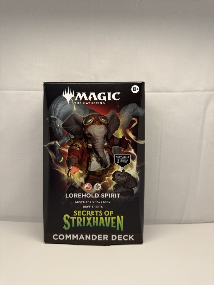Lorehold Spirit Commander Deck Secrets of Strixhaven New Sealed English MTG