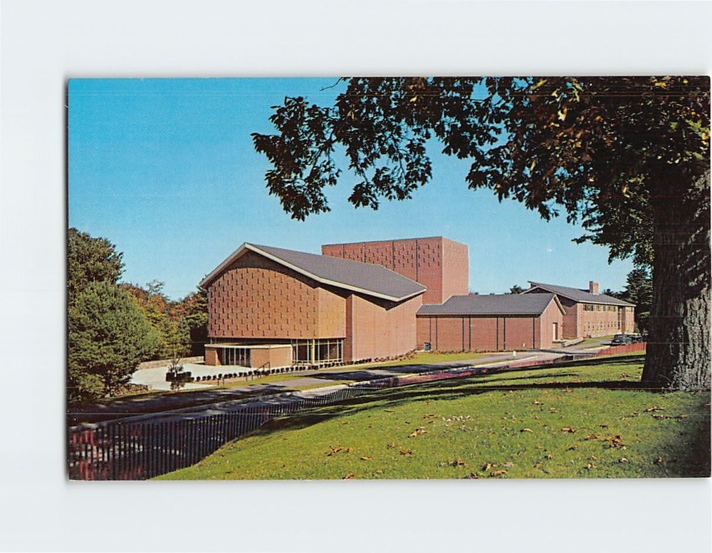Postcard Paul Creative Arts Center University of New Hampshire Durham NH USA