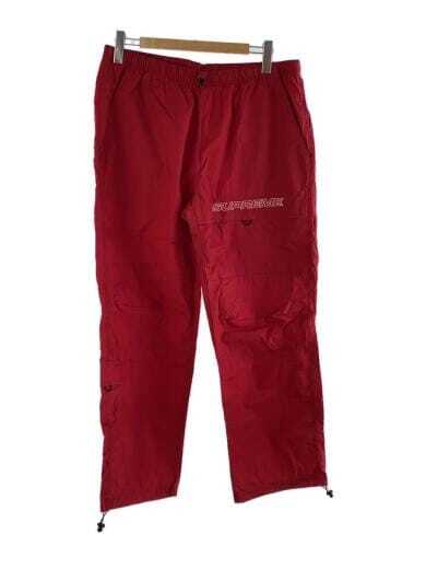 Supreme COTTON CINCH PANT L COTTON RED PLAIN FRONT YOGORE