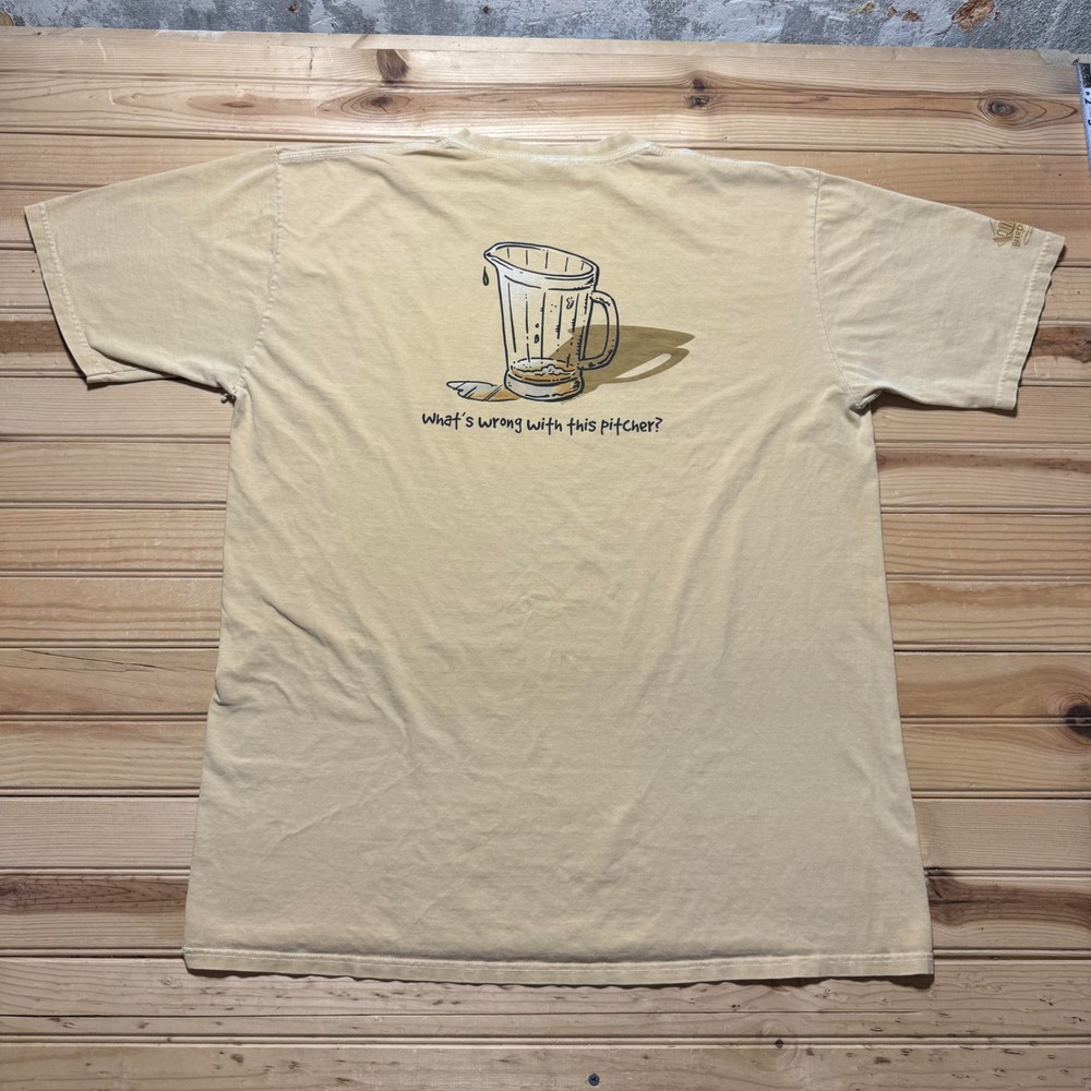 Vintage 90s Hawaii Original Pitcher Beer Dyed Double Sided Graphic T-Shirt - XL