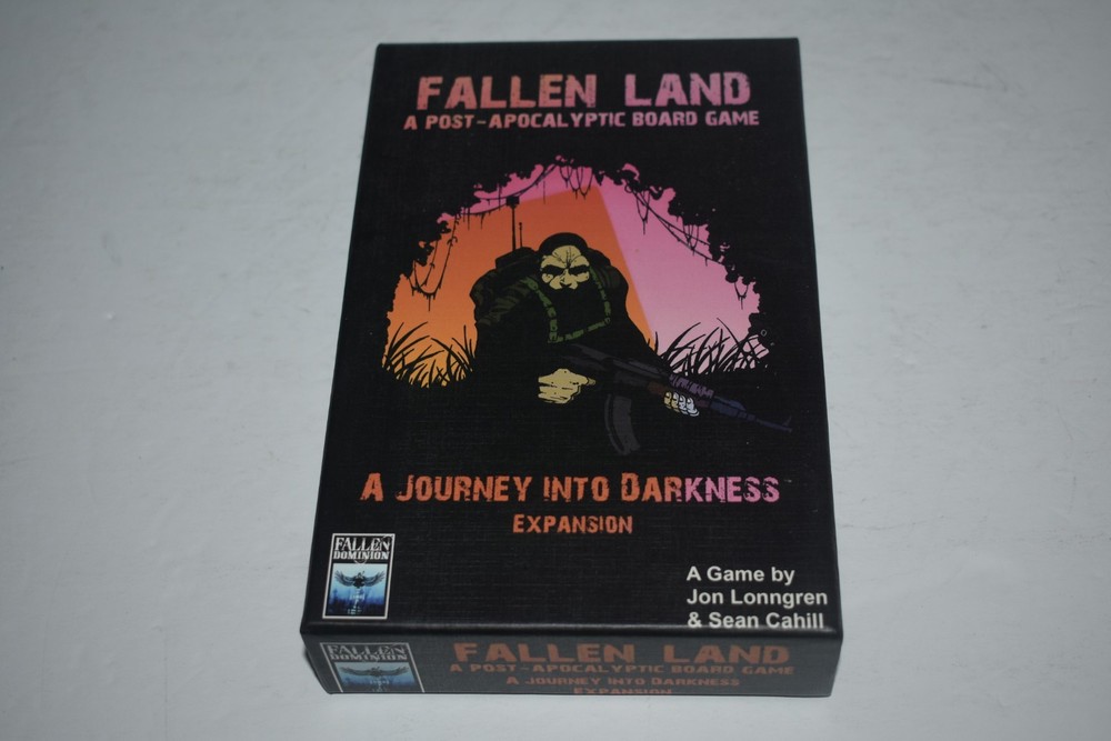Fallen Land Post Apocalyptic Board Game Expansion Journey into Darkness